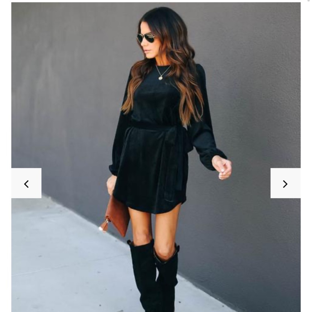 Black Long Sleeve Dress